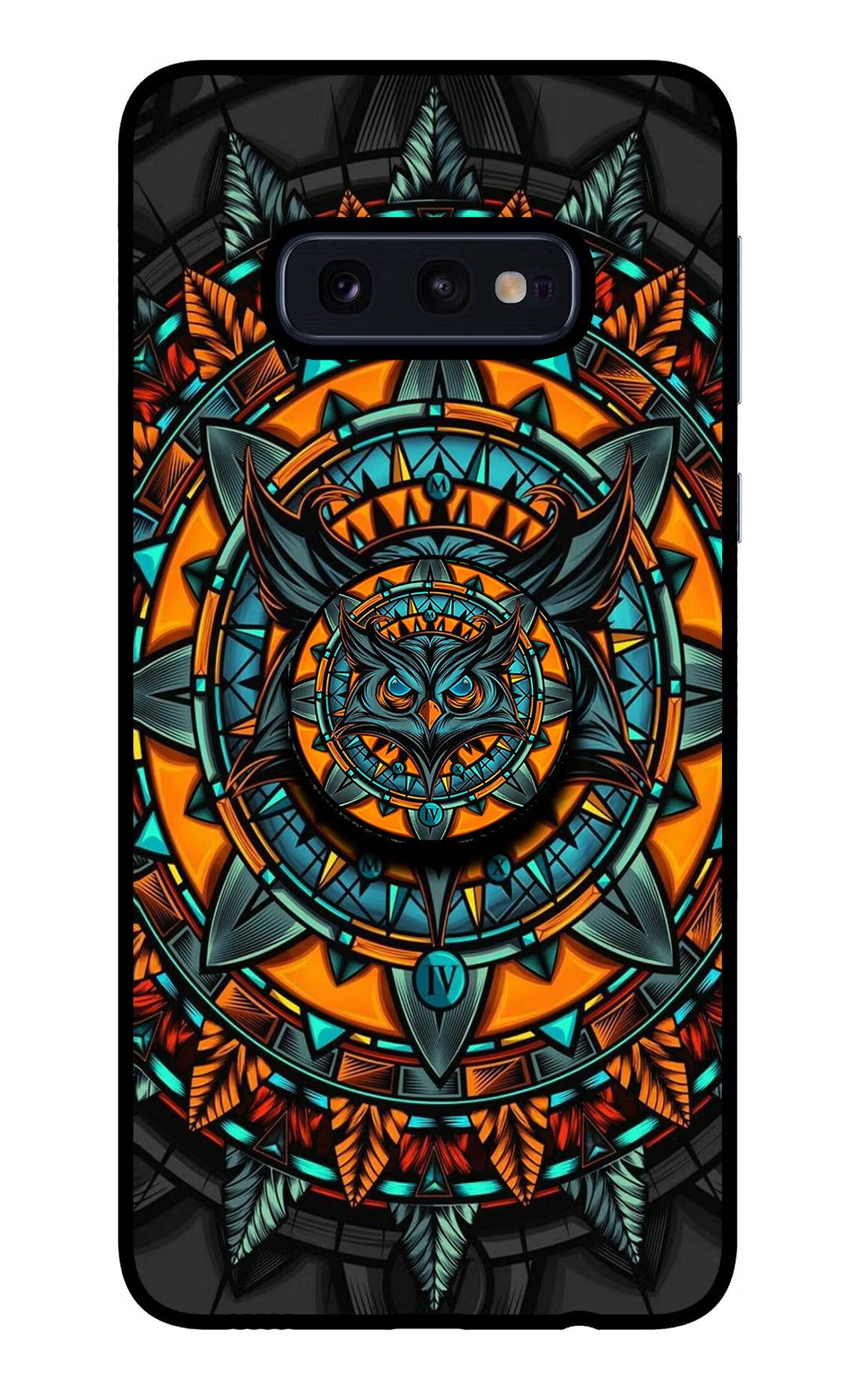 Angry Owl Samsung S10E Pop Case by Casekaro