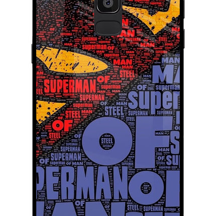 Superman Samsung On8 2018 Glass Case