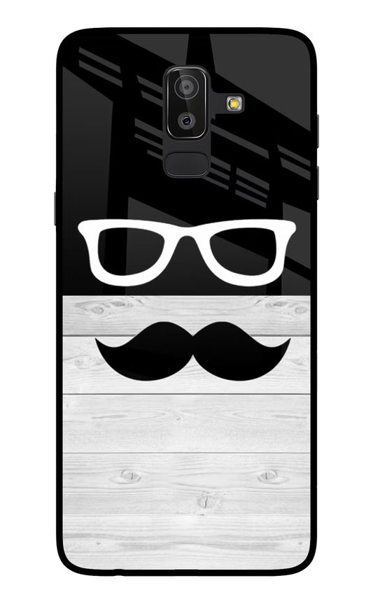 Mustache Samsung On8 2018 Glass Case