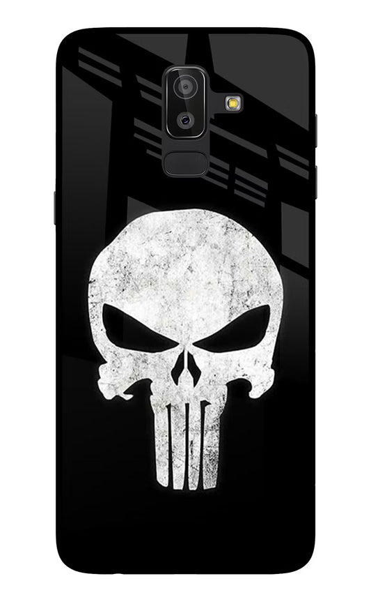 Punisher Skull Samsung On8 2018 Glass Case