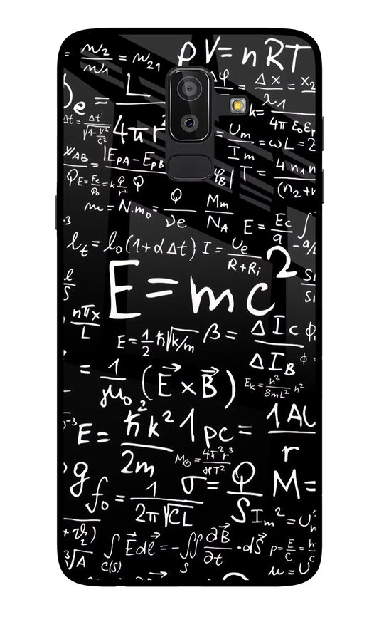Physics Formula Samsung On8 2018 Glass Case