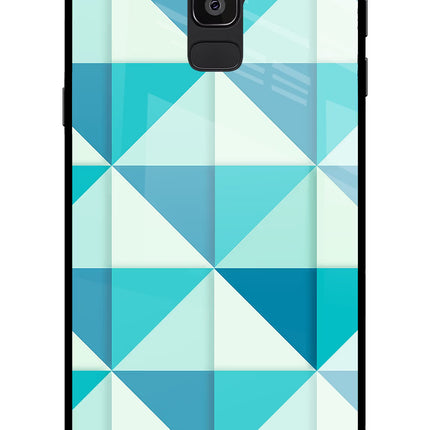 Abstract Samsung On8 2018 Glass Case