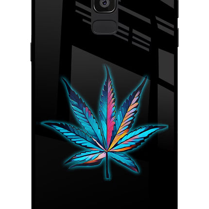 Weed Samsung On8 2018 Glass Case