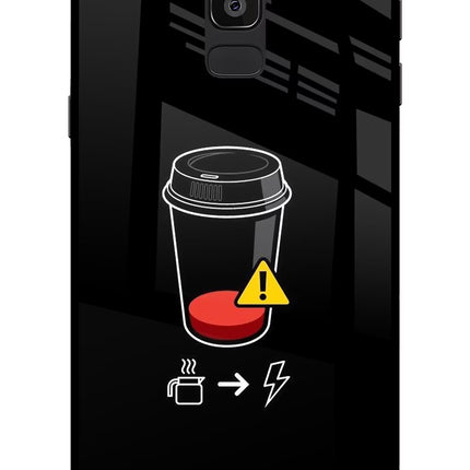 Coffee Samsung On8 2018 Glass Case
