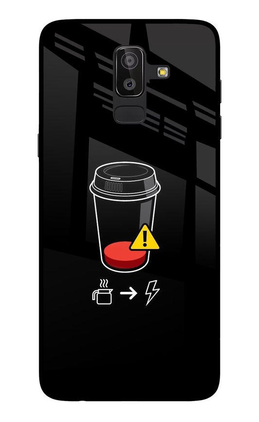 Coffee Samsung On8 2018 Glass Case