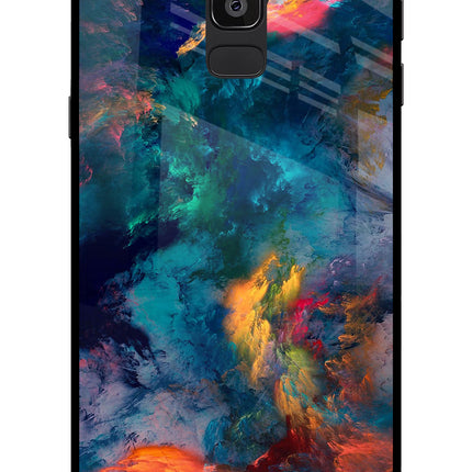 Artwork Paint Samsung On8 2018 Glass Case