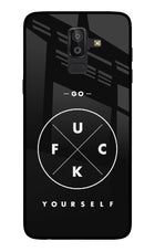 Go Fuck Yourself Samsung On8 2018 Glass Case