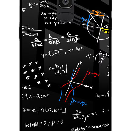 Mathematics Formula Samsung On8 2018 Glass Case