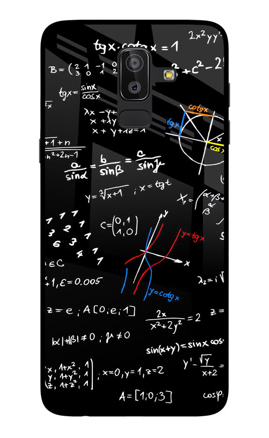 Mathematics Formula Samsung On8 2018 Glass Case