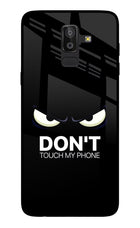 Don'T Touch My Phone Samsung On8 2018 Glass Case