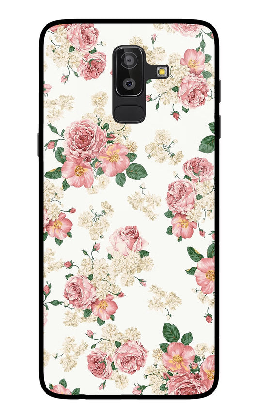 Flowers Samsung On8 2018 Glass Case