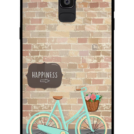 Happiness Artwork Samsung On8 2018 Glass Case