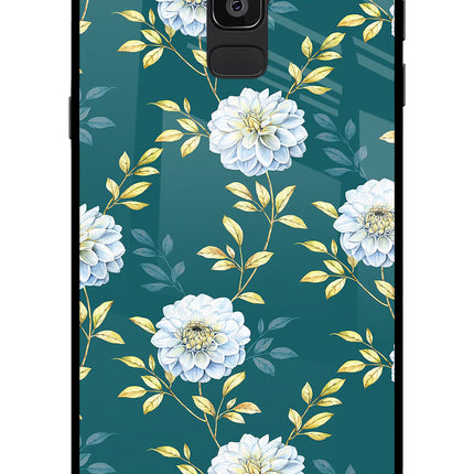 Flowers Samsung On8 2018 Glass Case