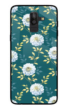 Flowers Samsung On8 2018 Glass Case