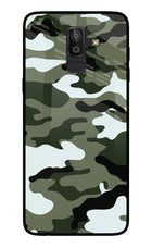 Camouflage Samsung On8 2018 Glass Case