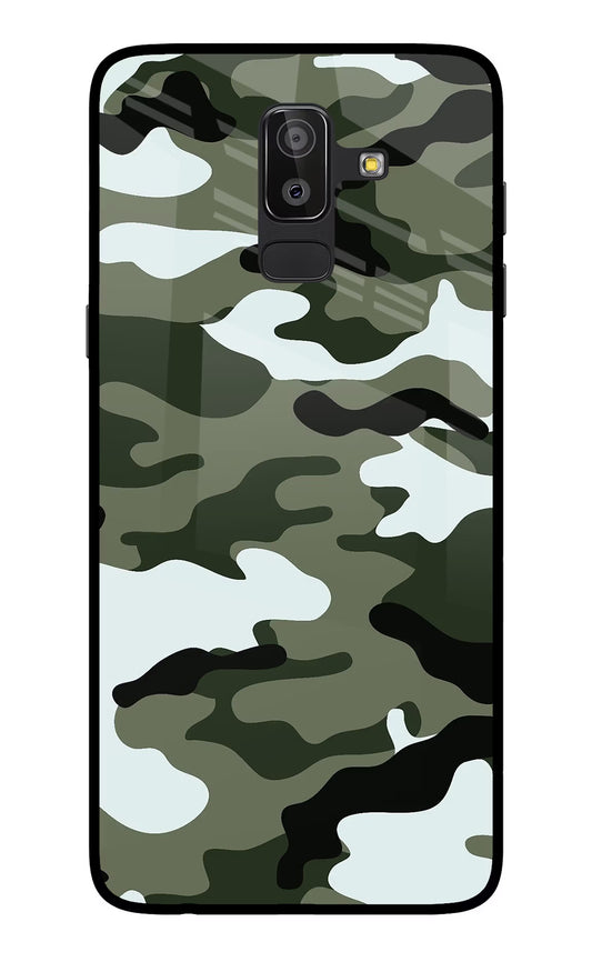 Camouflage Samsung On8 2018 Glass Case