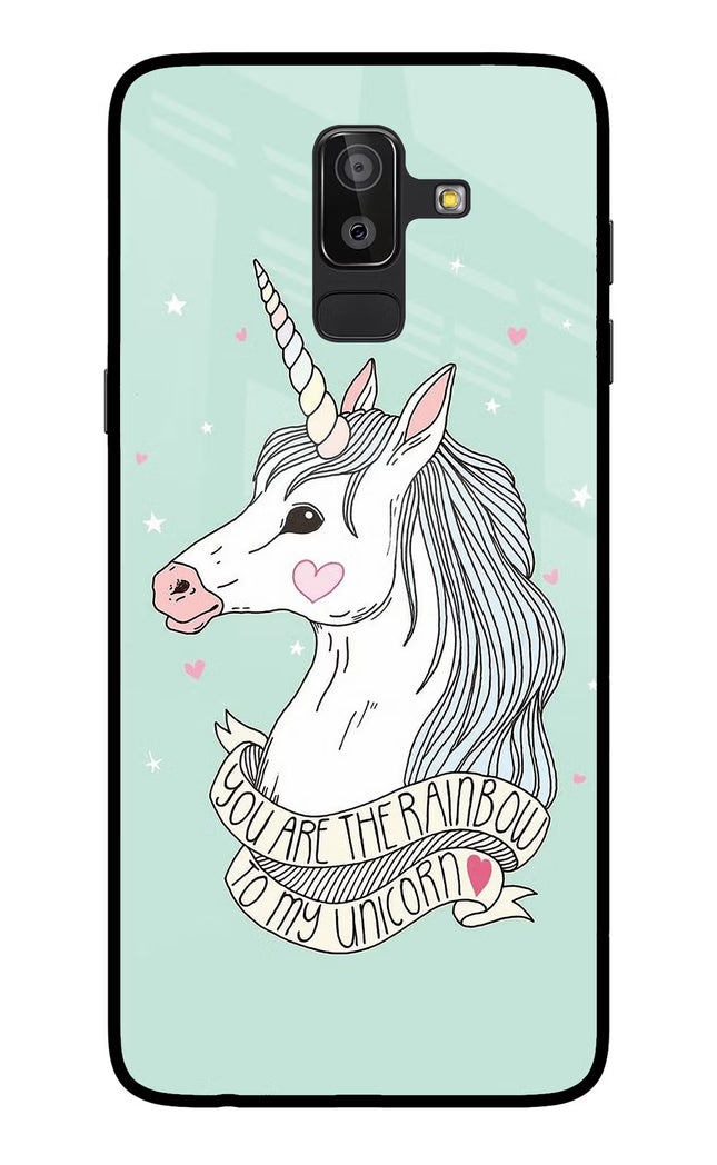 Unicorn Wallpaper Samsung On8 2018 Glass Case