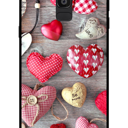 Love Wallpaper Samsung On8 2018 Glass Case