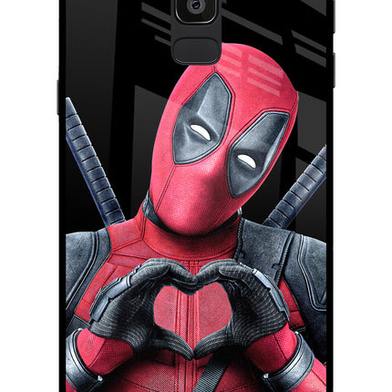 Deadpool Samsung On8 2018 Glass Case