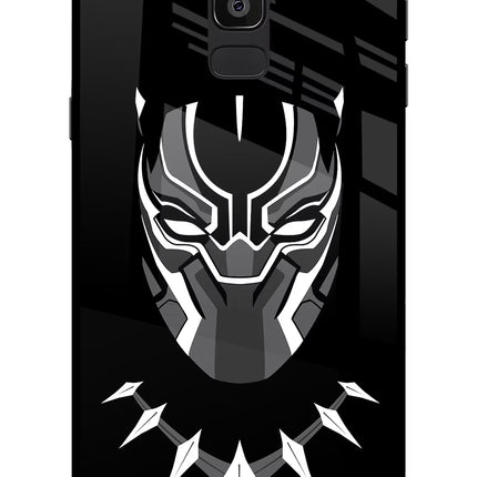 Black Panther Samsung On8 2018 Glass Case
