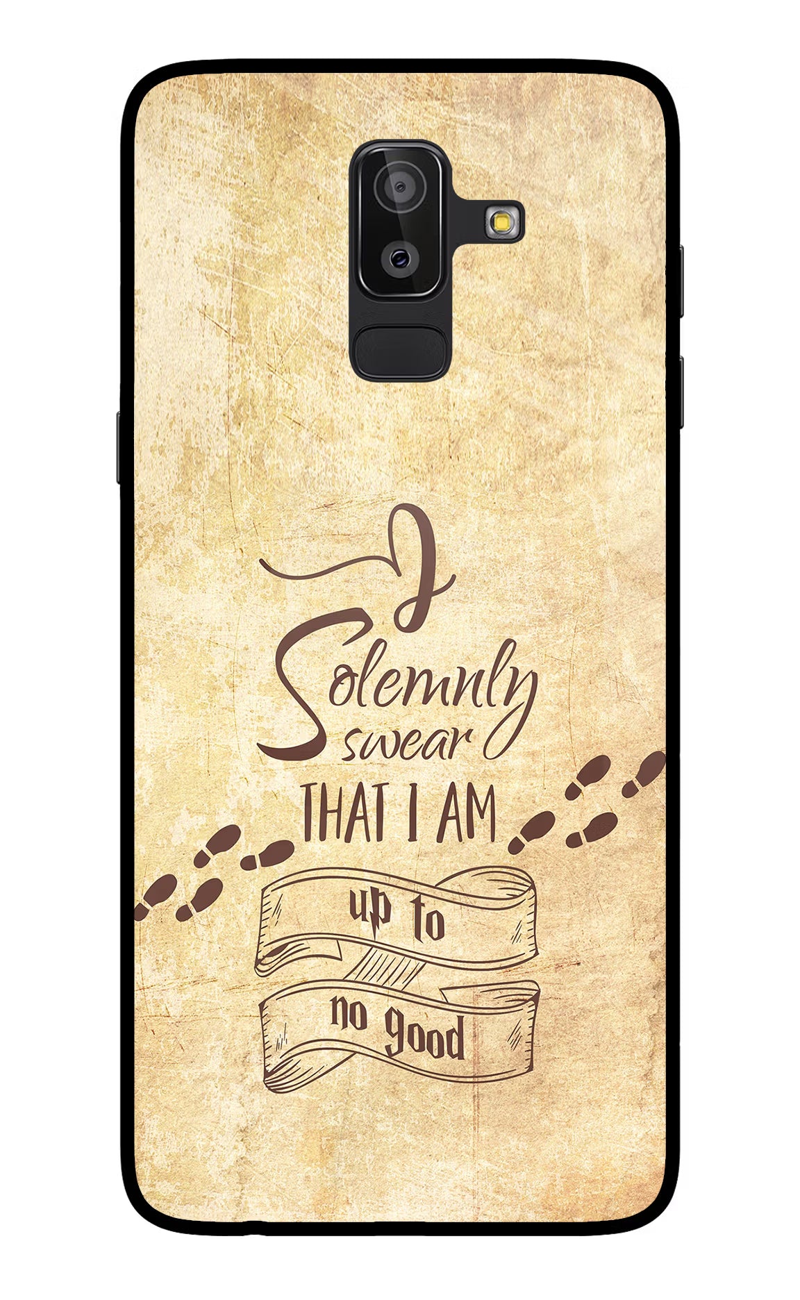 I Solemnly swear that i up to no good Samsung On8 2018 Glass Case