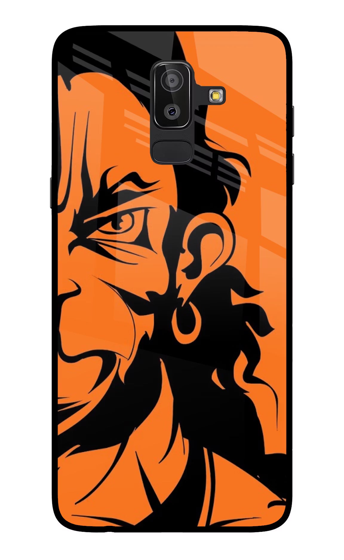 Hanuman Samsung On8 2018 Glass Case Back Cover by Casekaro