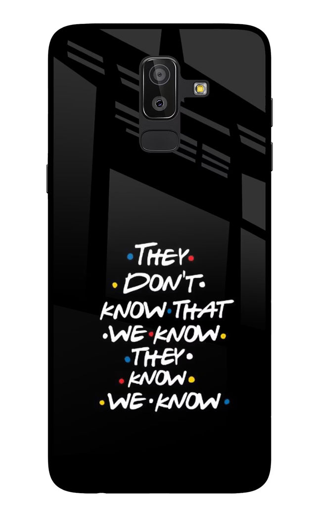 FRIENDS Dialogue Samsung On8 2018 Glass Case