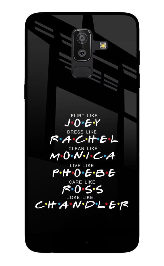 FRIENDS Character Samsung On8 2018 Glass Case