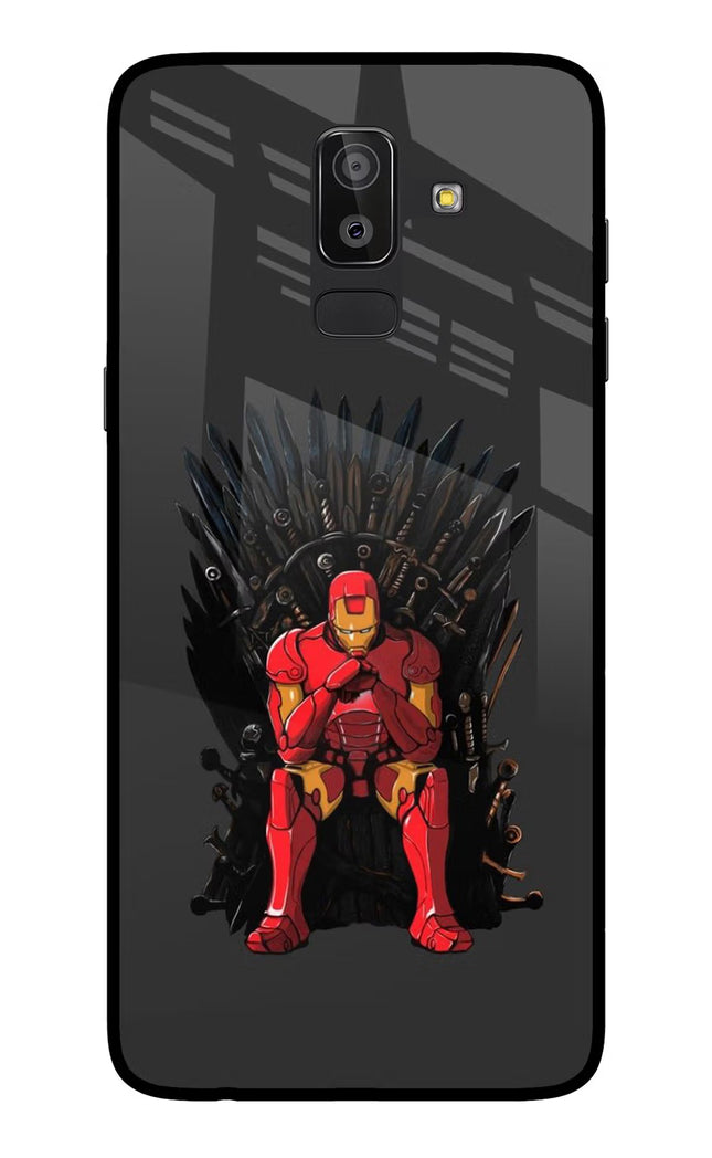 Ironman Throne Samsung On8 2018 Glass Case