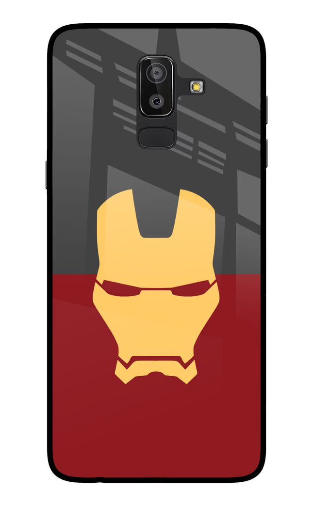 Ironman Samsung On8 2018 Glass Case Back Cover by Casekaro