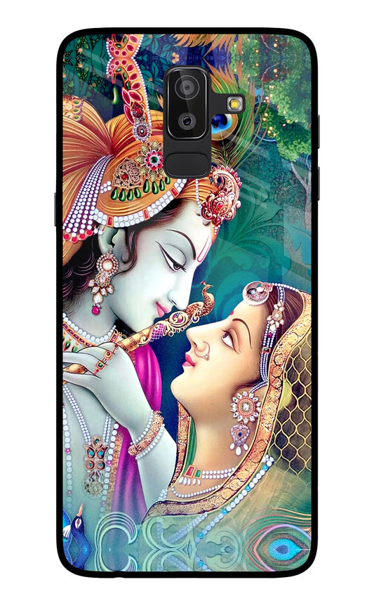 Lord Radha Krishna Samsung On8 2018 Glass Case