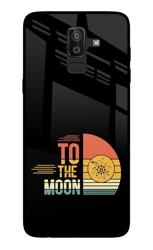 To the Moon Samsung On8 2018 Glass Case