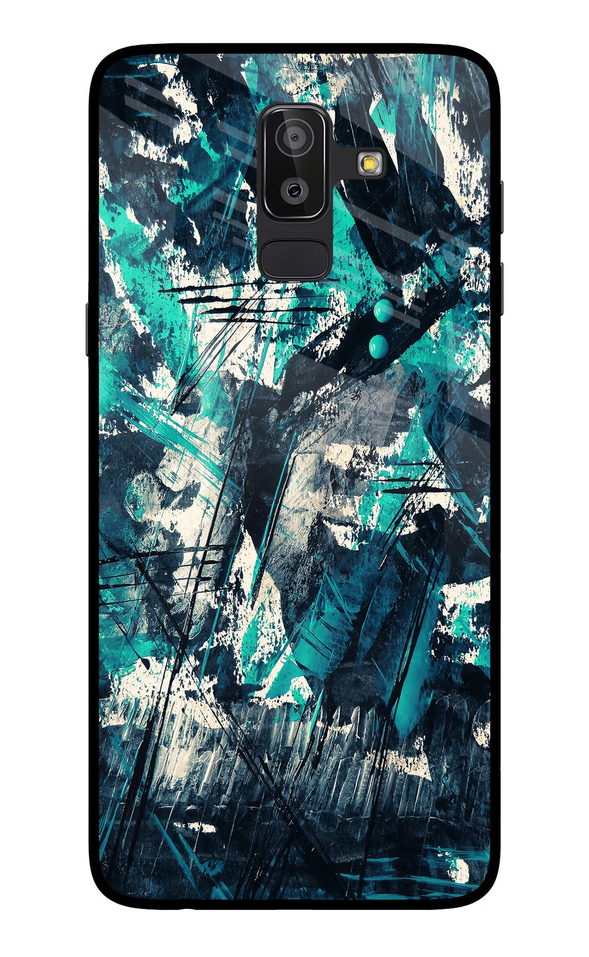 Artwork Samsung On8 2018 Glass Case Back Cover by Casekaro