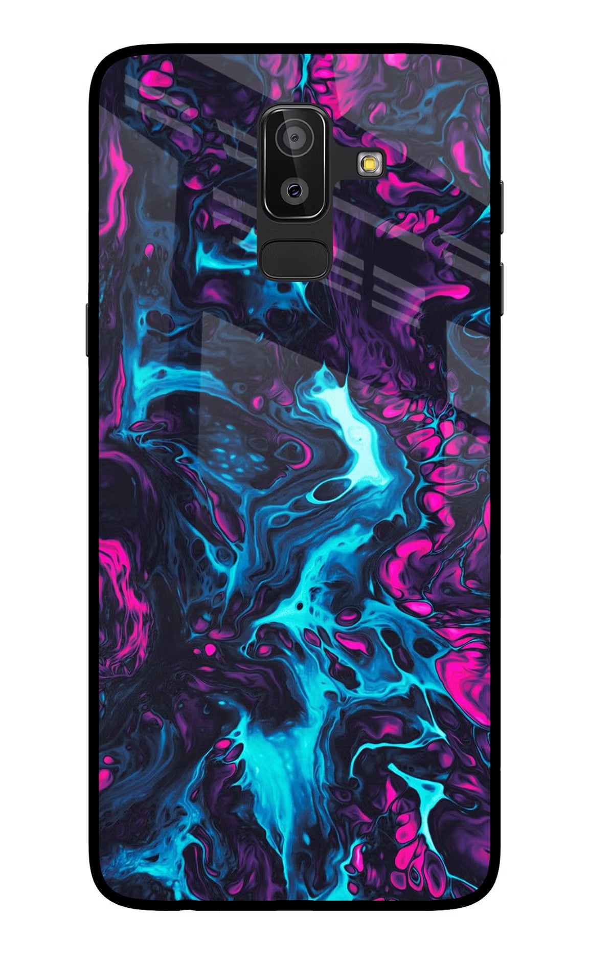 Abstract Samsung On8 2018 Glass Case
