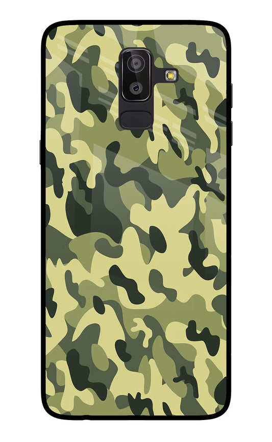 Camouflage Samsung On8 2018 Glass Case