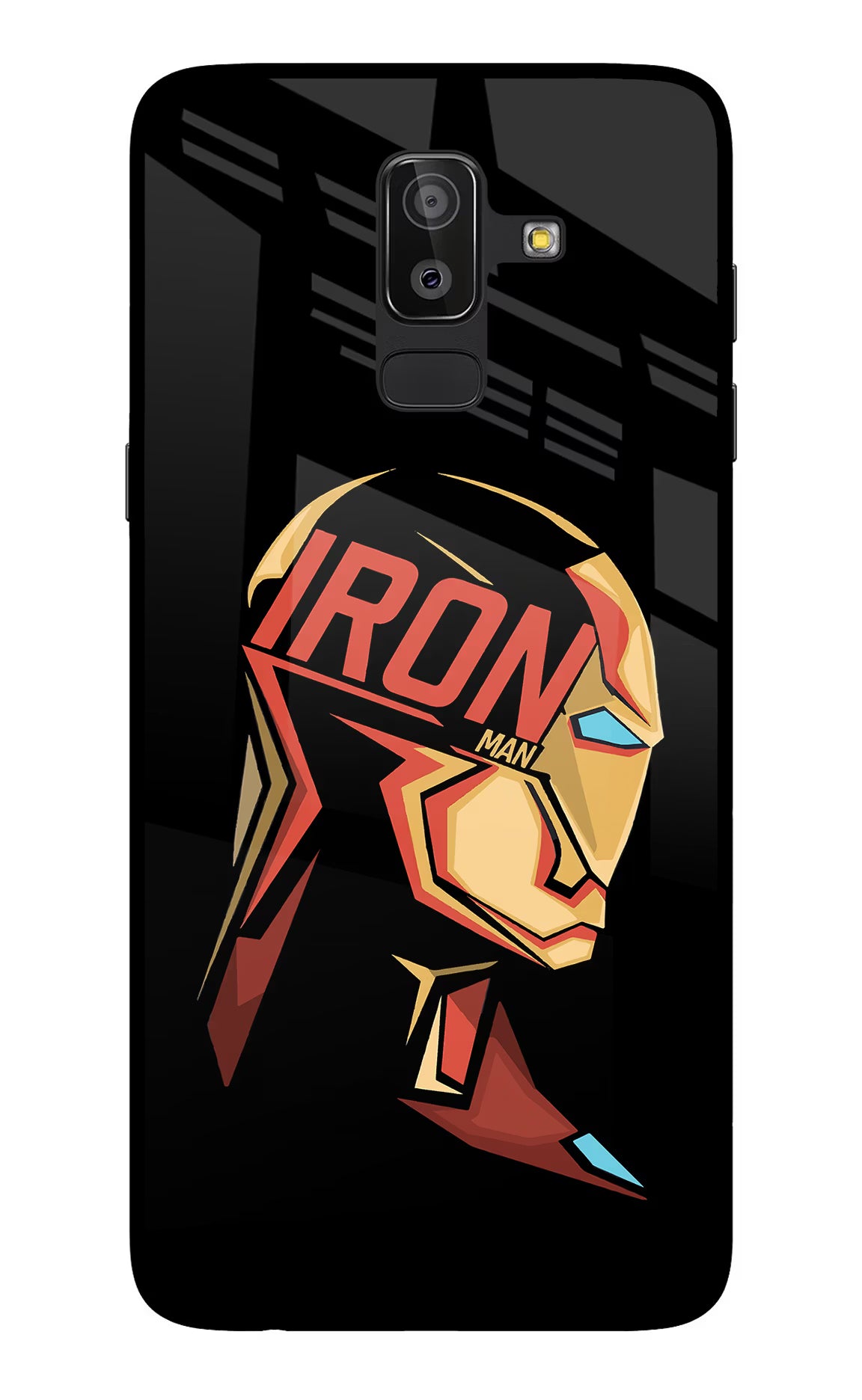 IronMan Samsung On8 2018 Glass Case