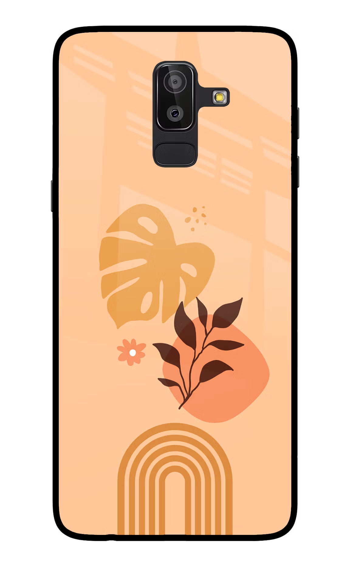 Bohemian Art Samsung On8 2018 Glass Case Back Cover by Casekaro
