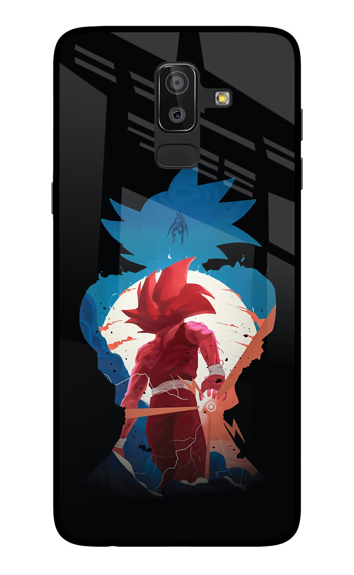 Goku Samsung On8 2018 Glass Case Back Cover by Casekaro