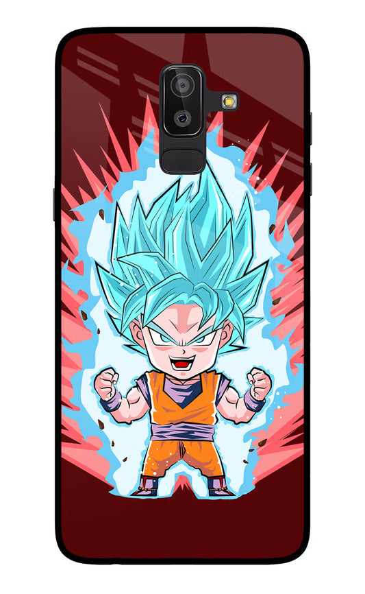 Goku Little Samsung On8 2018 Glass Case