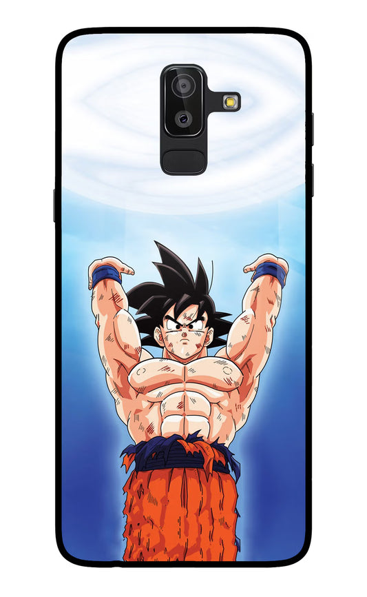 Goku Power Samsung On8 2018 Glass Case