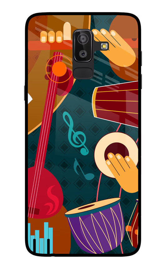 Music Instrument Samsung On8 2018 Glass Case