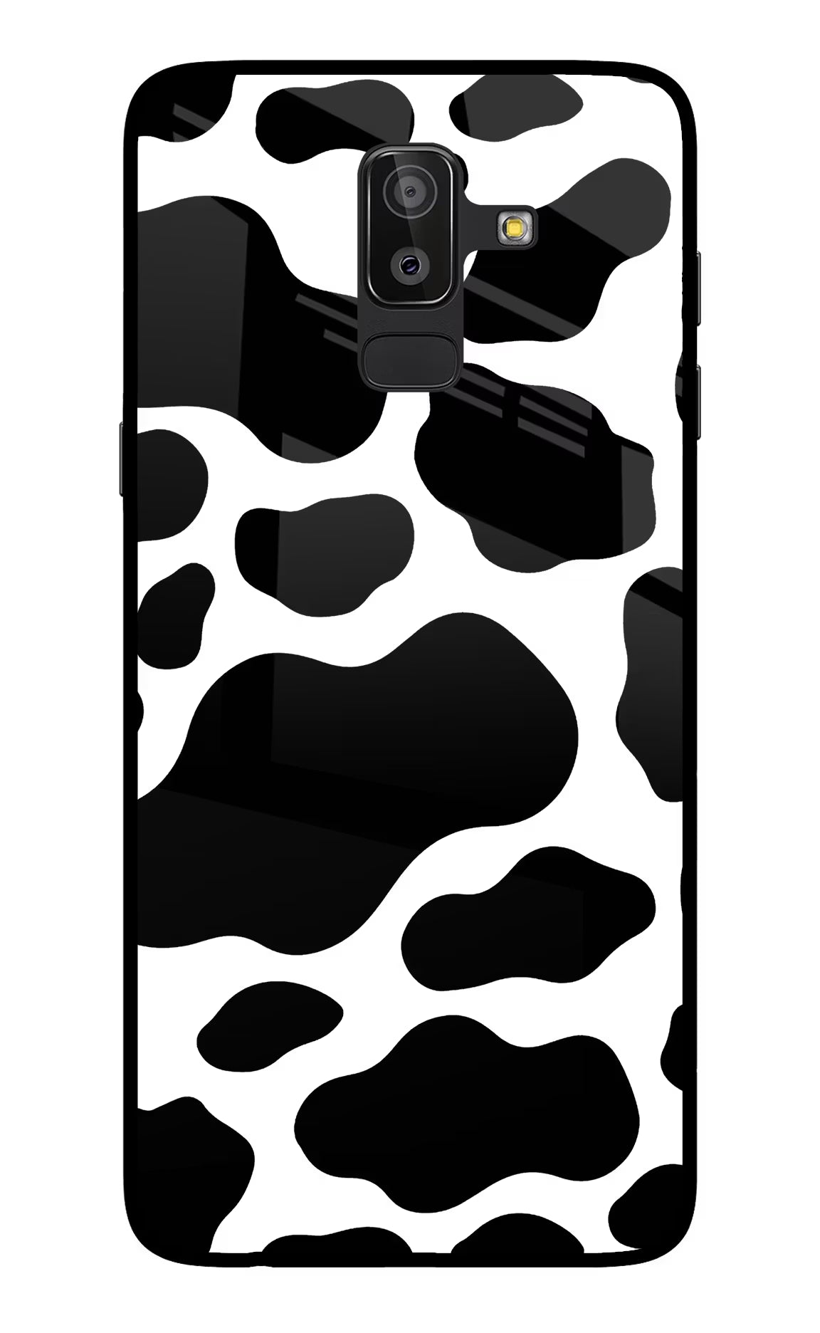 Cow Spots Samsung On8 2018 Glass Case