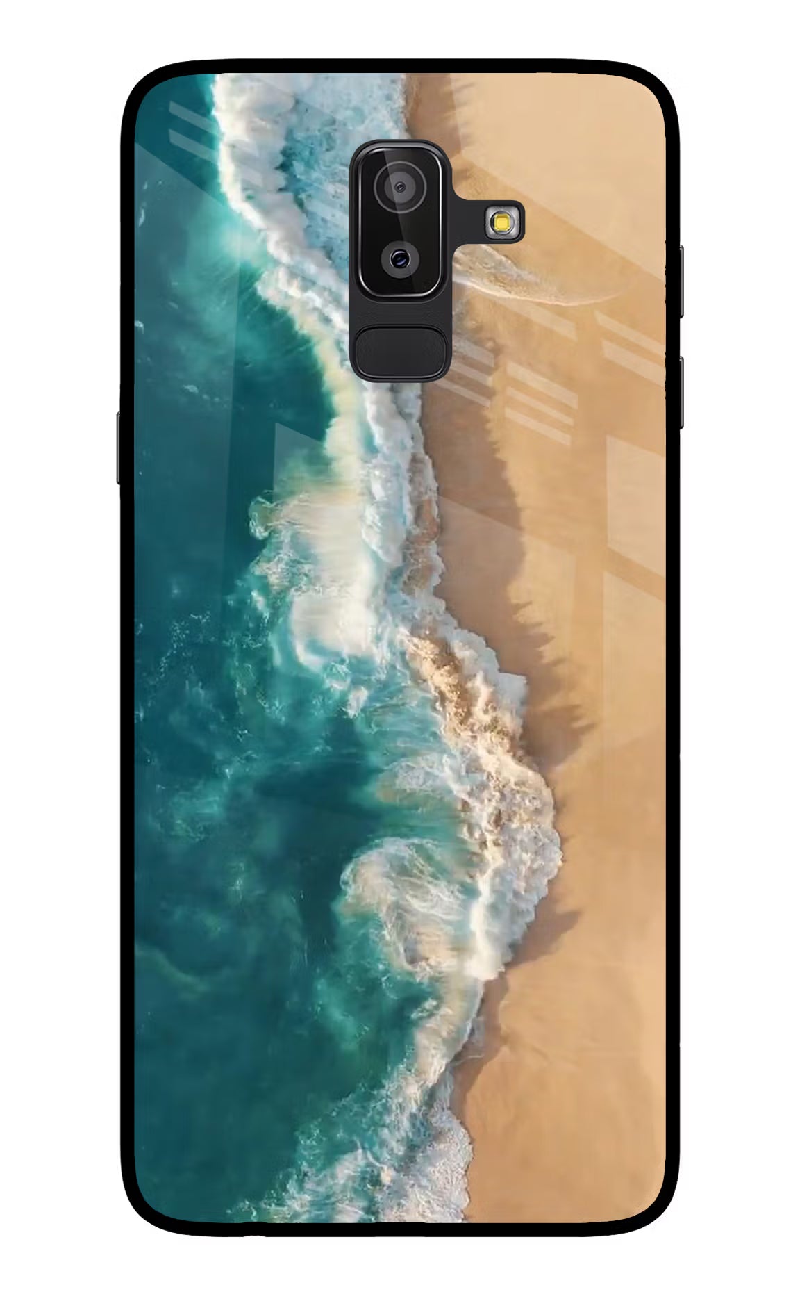 Ocean Beach Samsung On8 2018 Glass Case