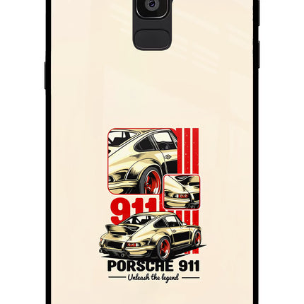 Classic Porsche 911 Samsung On8 2018 Glass Case