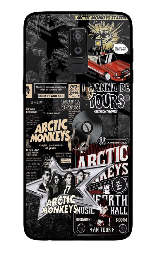 Arctic Monkeys Samsung On8 2018 Glass Case
