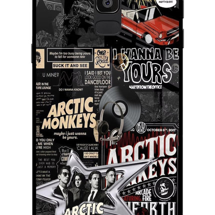 Arctic Monkeys Samsung On8 2018 Glass Case Back Cover by Casekaro