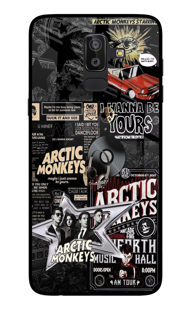 Arctic Monkeys Samsung On8 2018 Glass Case Back Cover by Casekaro
