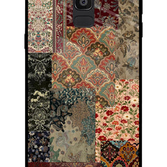 Desi Print Samsung On8 2018 Glass Case