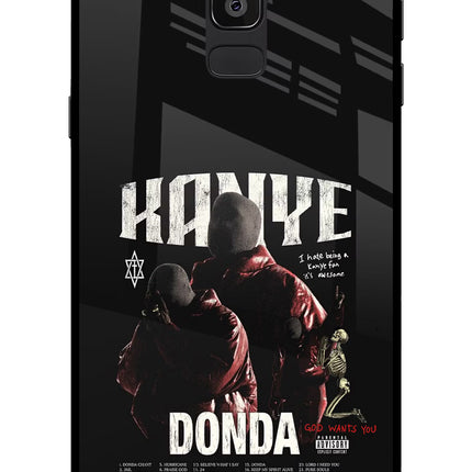 Donda Kanye West Samsung On8 2018 Glass Case Back Cover by Casekaro