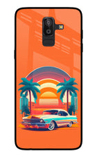 Palm Drive 80s Samsung On8 2018 Glass Case